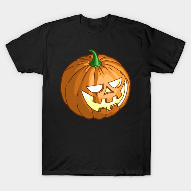 Halloween pumpkin vintage T-Shirt by Agor2012